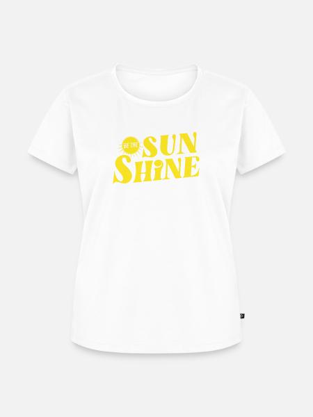 Be the Sunshine - Frauen Premium Bio T-Shirt - Weiß