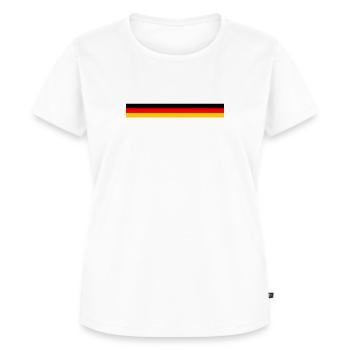 Demokratie braucht keine Alternativen - Frauen Premium Bio T-Shirt - Weiß - Vorne - AI Model Female 172 dark (172cm)