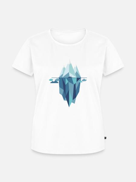 Unter der Oberfläche - Frauen Premium Bio T-Shirt - Weiß