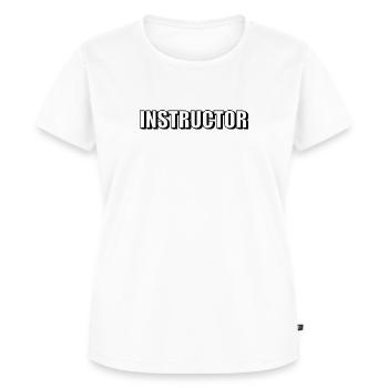 Instructor - Women's Premium Organic T-shirt - white - Front - AI Model Female 172 dark (172cm)