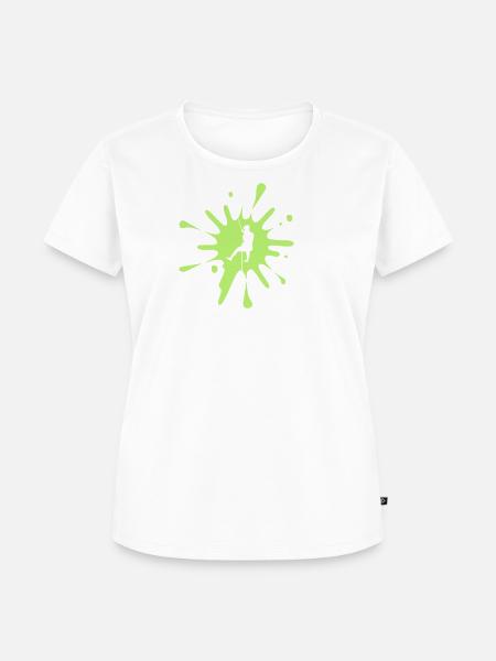 cs Canyoning Splash - Frauen Premium Bio T-Shirt - Weiß