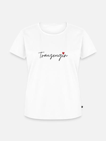 Trauzeugin - Frauen Premium Bio T-Shirt - Weiß