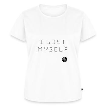 I Lost myself - Radiohead - Karma Police - Frauen Premium Bio T-Shirt - Weiß - Vorne - AI Model Female 172 dark (172cm)