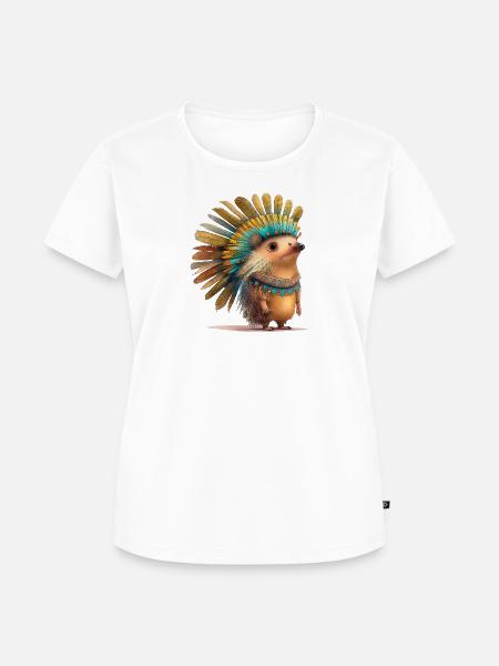 Bogusz der Igel - Frauen Premium Bio T-Shirt - Weiß