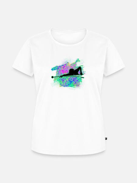 Billiard - Frauen Premium Bio T-Shirt - Weiß