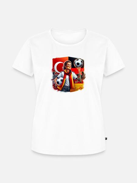 Berlin United 2023 - Frauen Premium Bio T-Shirt - Weiß