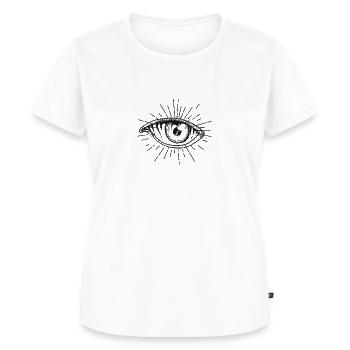 Eye - Women's Premium Organic T-shirt - white - Front - AI Model Female 172 dark (172cm)
