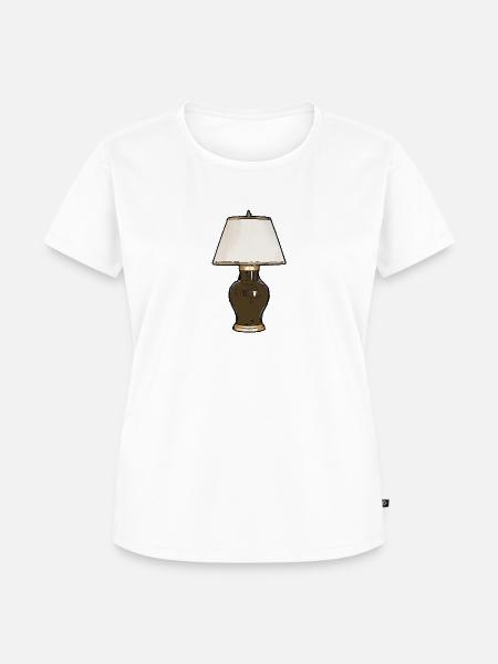 Lamp - Frauen Premium Bio T-Shirt - Weiß