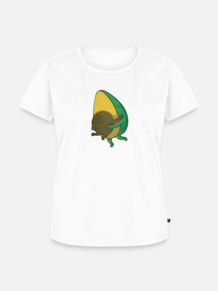 Avocado - Frauen Premium Bio T-Shirt - Weiß