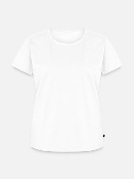 Fahrrad Gesicht - Frauen Premium Bio T-Shirt - Weiß