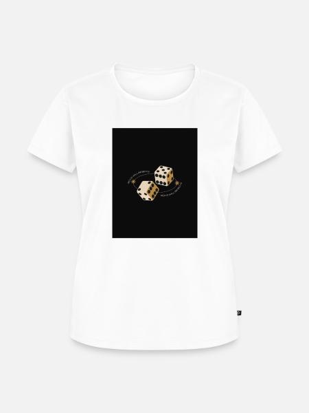 Cubes - Frauen Premium Bio T-Shirt - Weiß