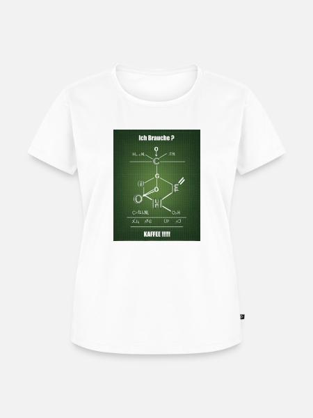 Kaffee - Frauen Premium Bio T-Shirt - Weiß