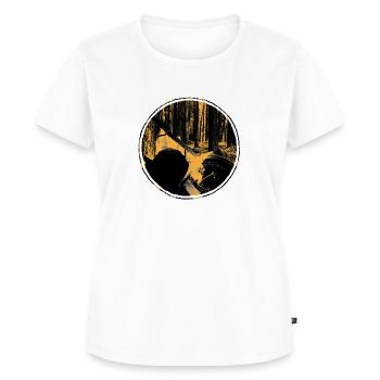 Bushcraft Assembly - Women's Premium Organic T-shirt - white - Front - AI Model Female 172 dark (172cm)