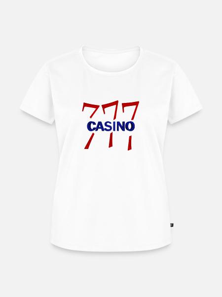 Casiono Royale - Frauen Premium Bio T-Shirt - Weiß