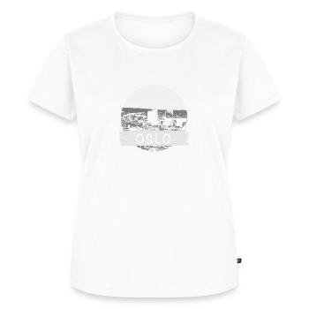 Oslo City - Frauen Premium Bio T-Shirt - Weiß - Vorne - AI Model Female 172 dark (172cm)