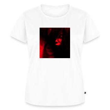 angry girls - T-shirt Premium bio Femme - blanc - Devant - AI Model Female 172 dark (172cm)