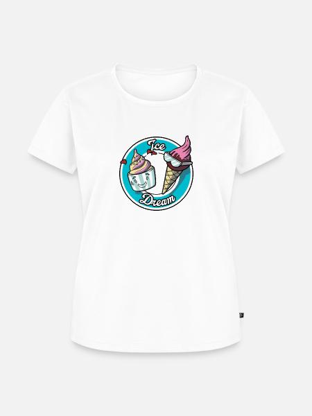 Eistraum - Eistraum - Frauen Premium Bio T-Shirt - Weiß