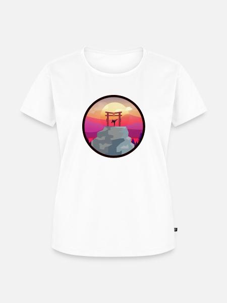 Shotokan - Frauen Premium Bio T-Shirt - Weiß