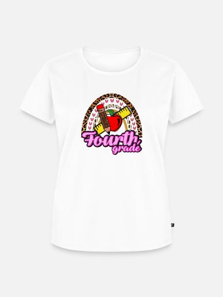 Vierte Klasse unterrichten - Frauen Premium Bio T-Shirt - Weiß
