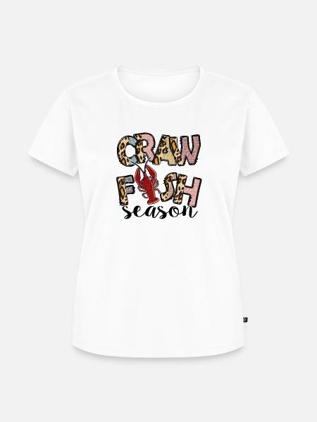 Langusten-Saison - Frauen Premium Bio T-Shirt - Weiß