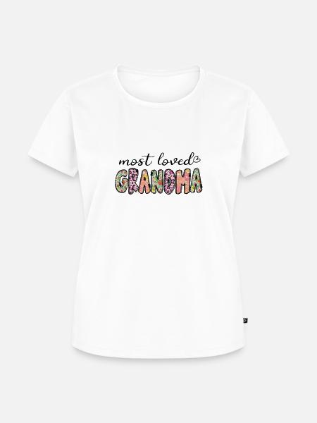 Beliebteste Oma - Frauen Premium Bio T-Shirt - Weiß
