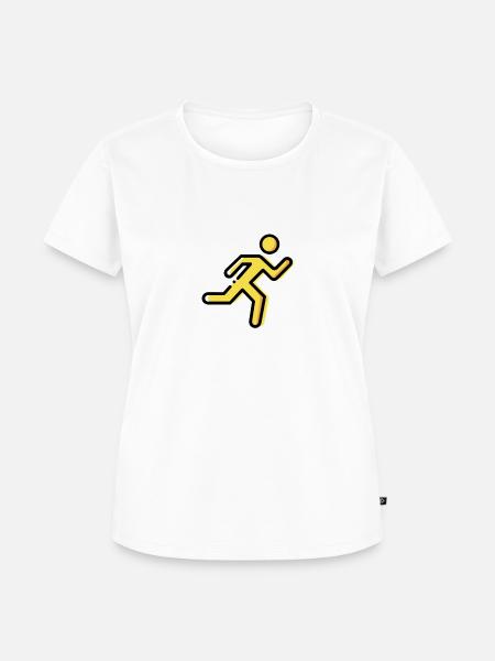 Tempo Icon - Frauen Premium Bio T-Shirt - Weiß