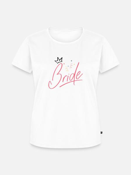 braut - Frauen Premium Bio T-Shirt - Weiß