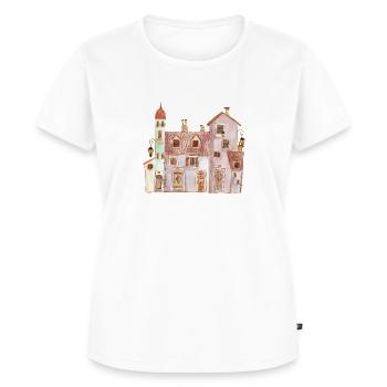 Maison - T-shirt Premium bio Femme - blanc - Devant - AI Model Female 172 dark (172cm)