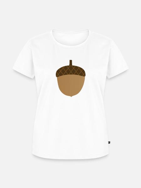 Eiche - Frauen Premium Bio T-Shirt - Weiß