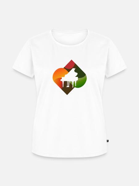 Instrument Orchester - Frauen Premium Bio T-Shirt - Weiß