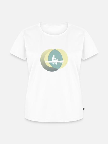Ruderer Paddeln - Frauen Premium Bio T-Shirt - Weiß