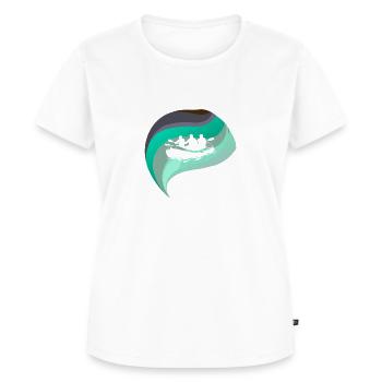 Rudern Ruderer - Frauen Premium Bio T-Shirt - Weiß - Vorne - AI Model Female 172 dark (172cm)