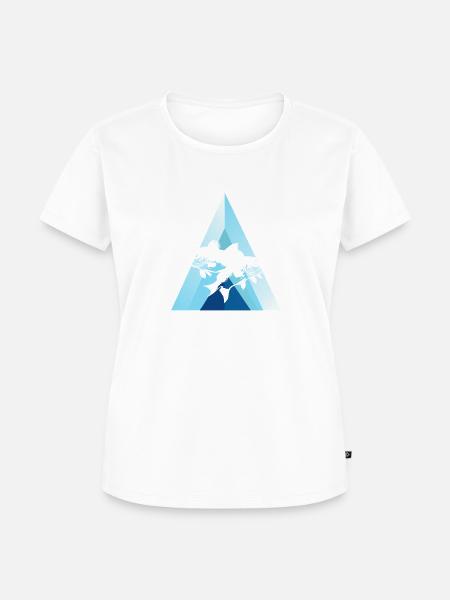 Barsch Angelrute Fischarten - Frauen Premium Bio T-Shirt - Weiß