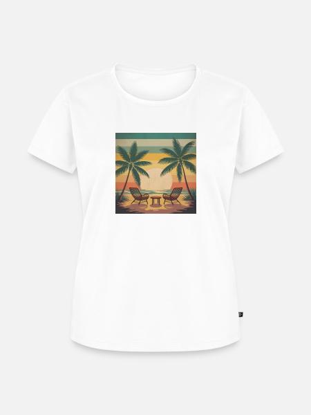 Sommerferien - Frauen Premium Bio T-Shirt - Weiß