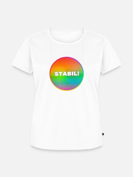 STABIL! - Frauen Premium Bio T-Shirt - Weiß