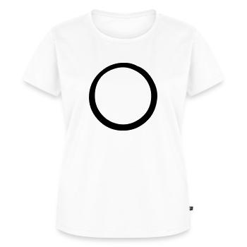 Cercle - T-shirt Premium bio Femme - blanc - Devant - AI Model Female 172 dark (172cm)