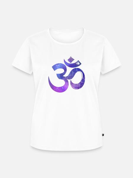 OM - Frauen Premium Bio T-Shirt - Weiß