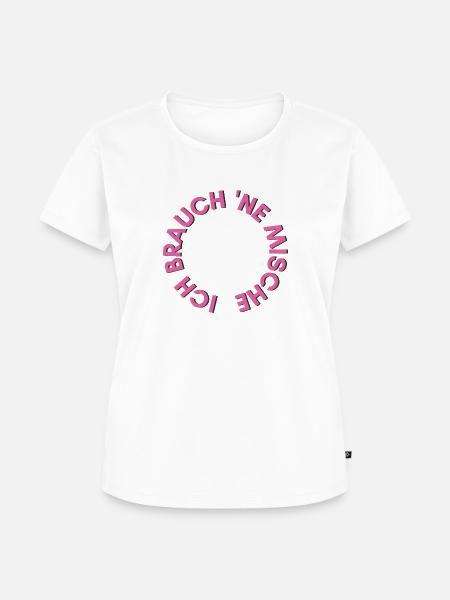 Ich brauch ne Mische. - Frauen Premium Bio T-Shirt - Weiß
