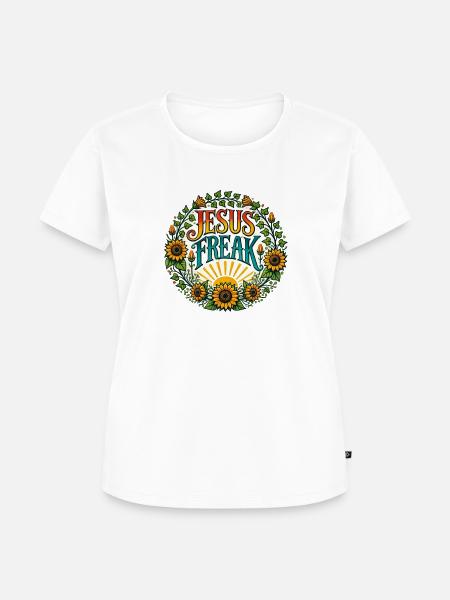 Jesus-Freak - Frauen Premium Bio T-Shirt - Weiß