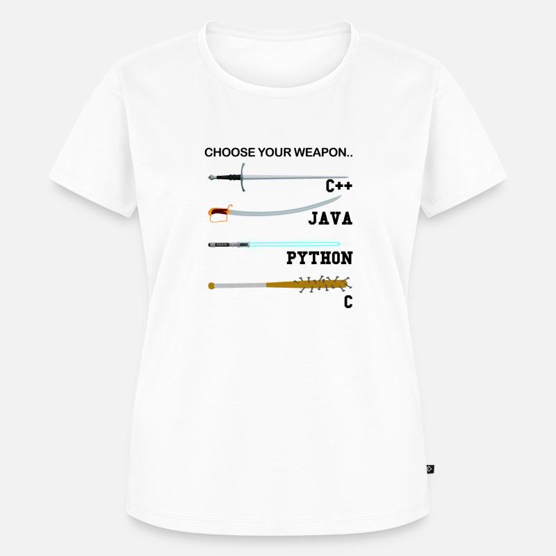 It-Programmierung - Frauen Premium Bio T-Shirt - Weiß