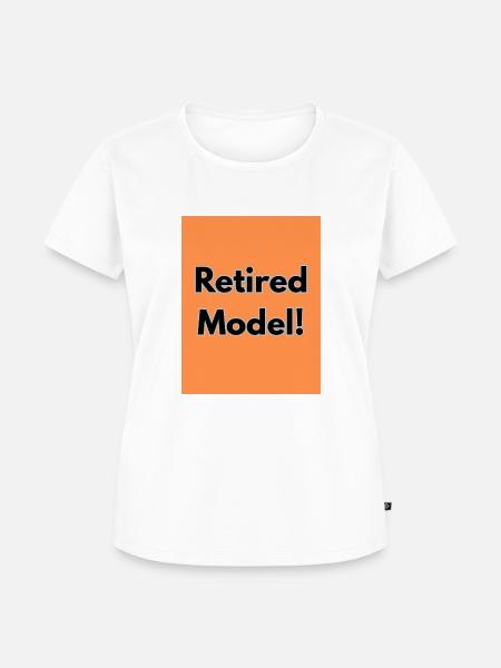 Retired Model - Frauen Premium Bio T-Shirt - Weiß