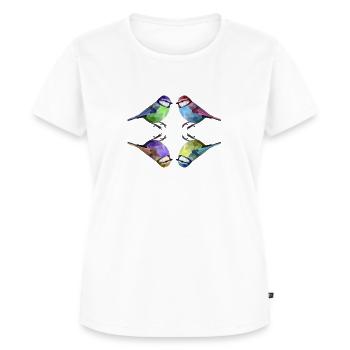 Four tits - Women's Premium Organic T-shirt - white - Front - AI Model Female 172 dark (172cm)