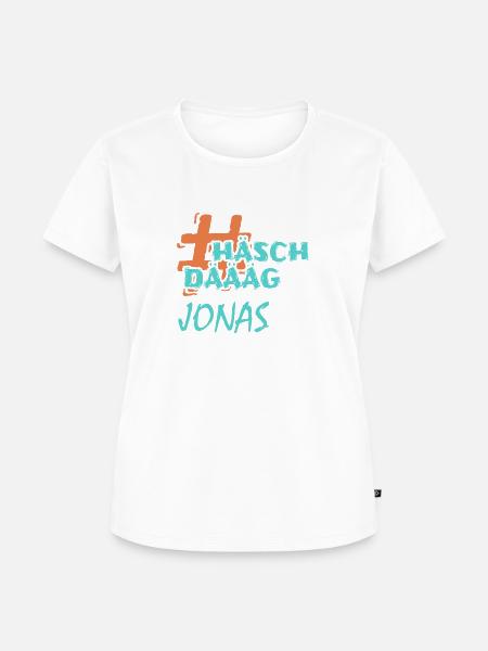 Jonas - Frauen Premium Bio T-Shirt - Weiß