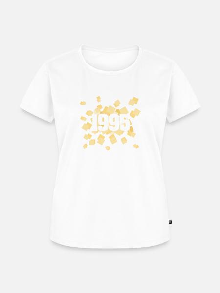 1995 - Frauen Premium Bio T-Shirt - Weiß