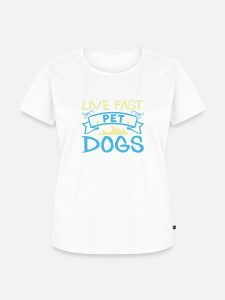 PawPrint Couture - Frauen Premium Bio T-Shirt - Weiß
