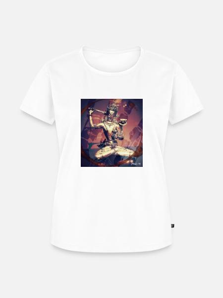 Collection Meditation - Frauen Premium Bio T-Shirt - Weiß
