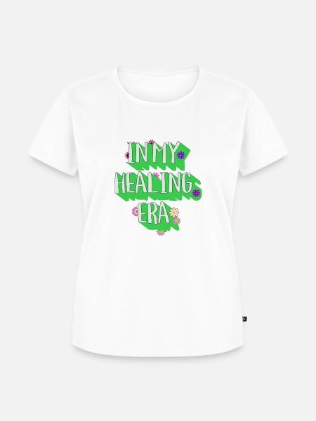In meiner Heilungs-Ära - Frauen Premium Bio T-Shirt - Weiß