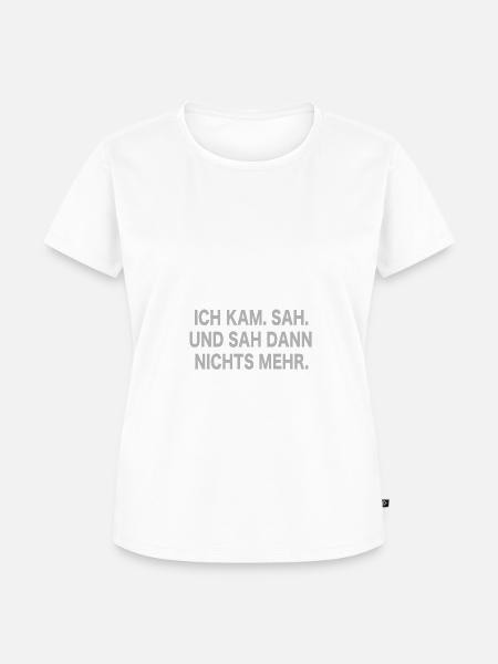 Veni Vedi Vodka - Frauen Premium Bio T-Shirt - Weiß