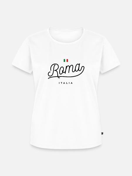 Roma - Italien - Frauen Premium Bio T-Shirt - Weiß