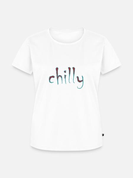 kalter Schnee - Frauen Premium Bio T-Shirt - Weiß